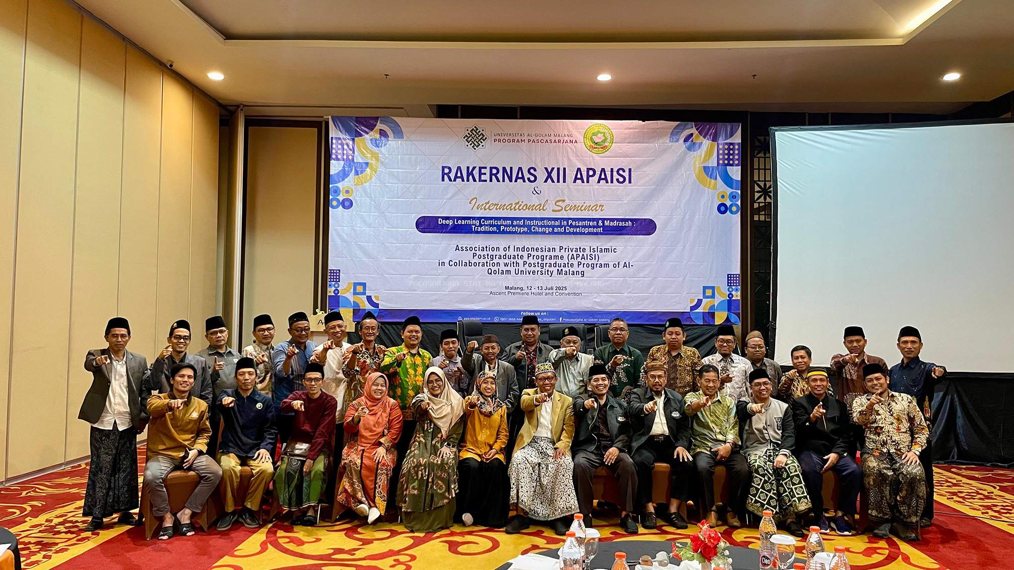 STAI Ma’had Aly Al-Hikam Malang Berpartisipasi Aktif dalam Rakernas XII APAISI & Seminar Internasional 2025
