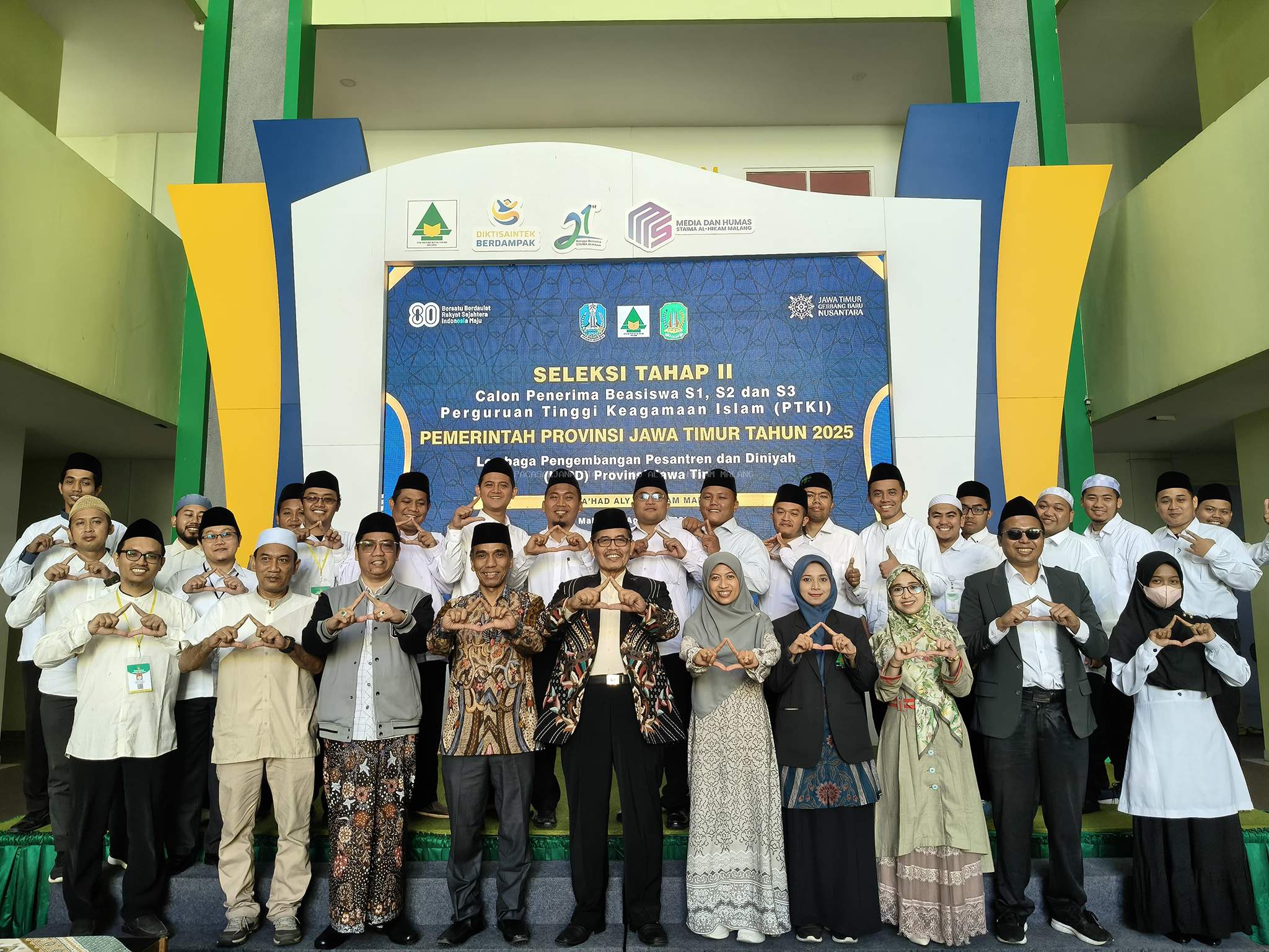 Seleksi Tahap 2 Beasiswa MADIN 2025: LPPD Jatim dan Pascasarjana STAIMA Uji Kemampuan Baca Kitab