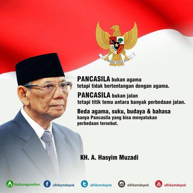 Mengenang Pemaparan Abah Hasyim Muzadi tentang Pancasila