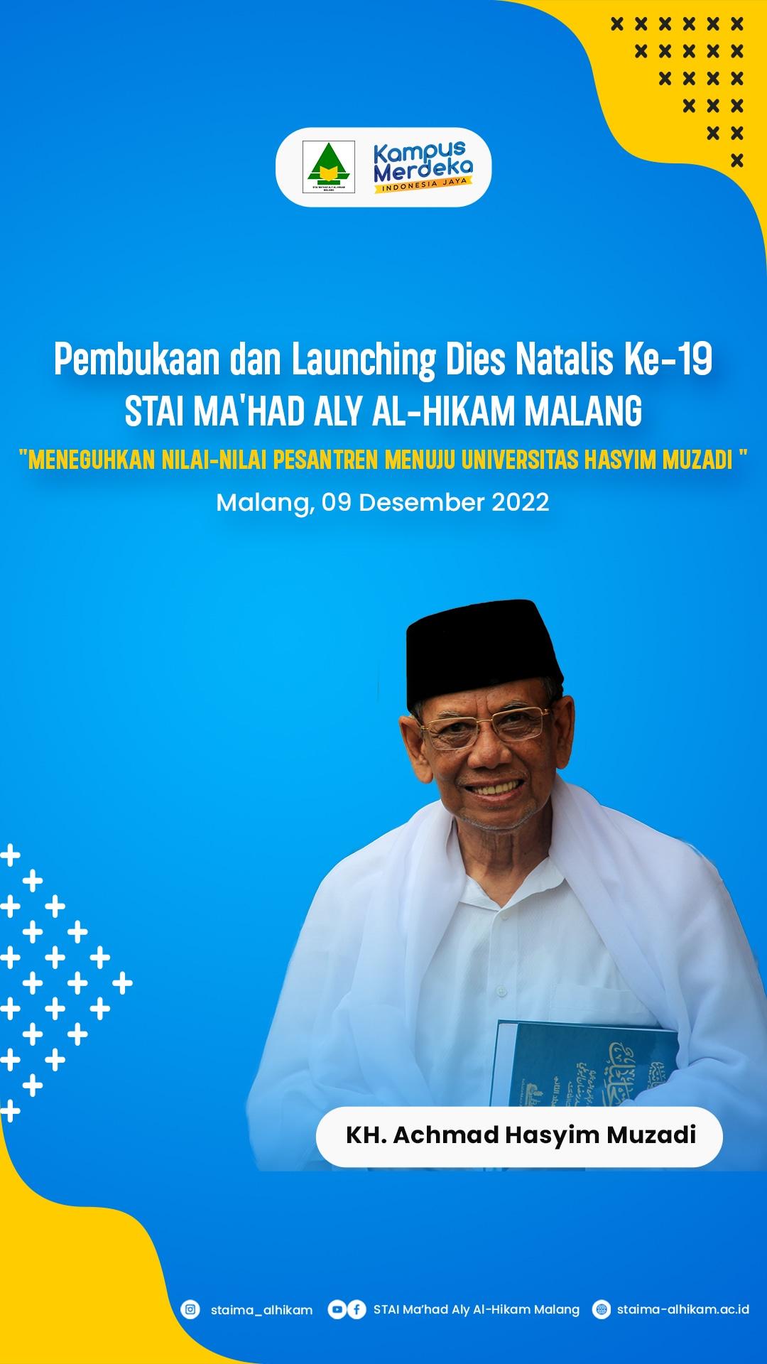 Pembukaan dan Lunching Dies Natalis ke-19 STAI Ma'had Aly Al-Hikam Malang