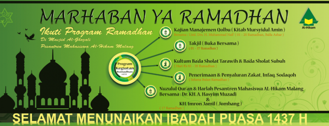 Santri Al-Hikam Semangat Sambut Ramadhan