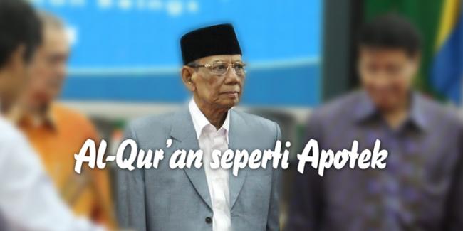 Al-Quran seperti Apotek