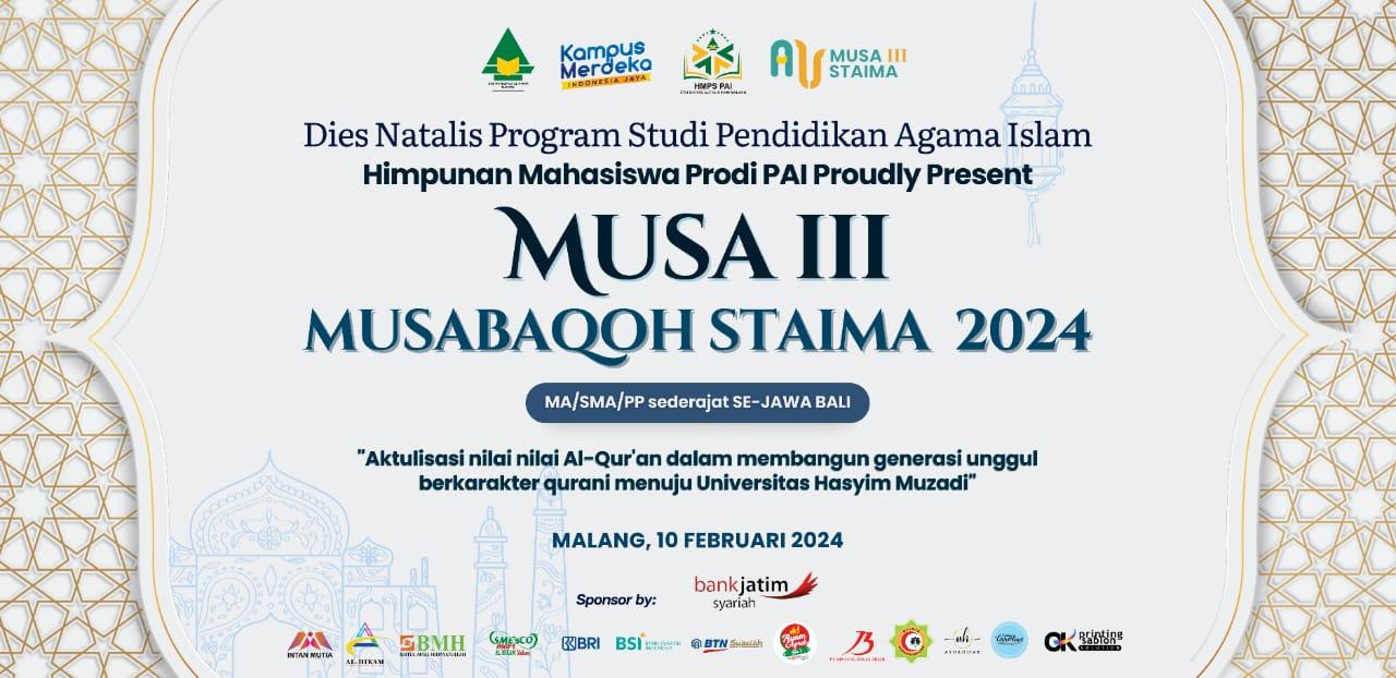 MUSA III - MUSABAHQOH STAIMA 2024